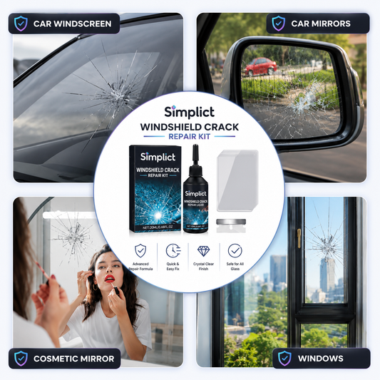 Simplict™ Windshield Crack Repair Kit (Pack of 2)