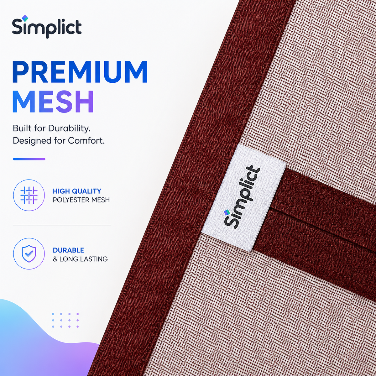 Simplict™ Adjustable Magnetic Mosquito Net for Doors & Windows