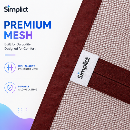 Simplict™ Adjustable Magnetic Mosquito Net for Doors & Windows